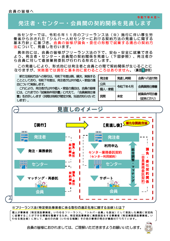 契約方法の見直し